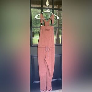Z Supply Terracotta Jumpsuit / Overalls with adjustable waist